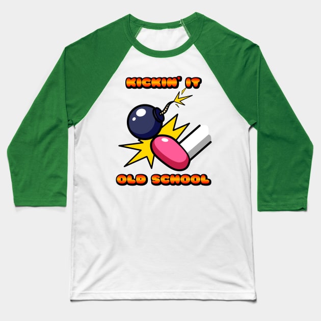 Kickin' It Old School Baseball T-Shirt by TandemShock